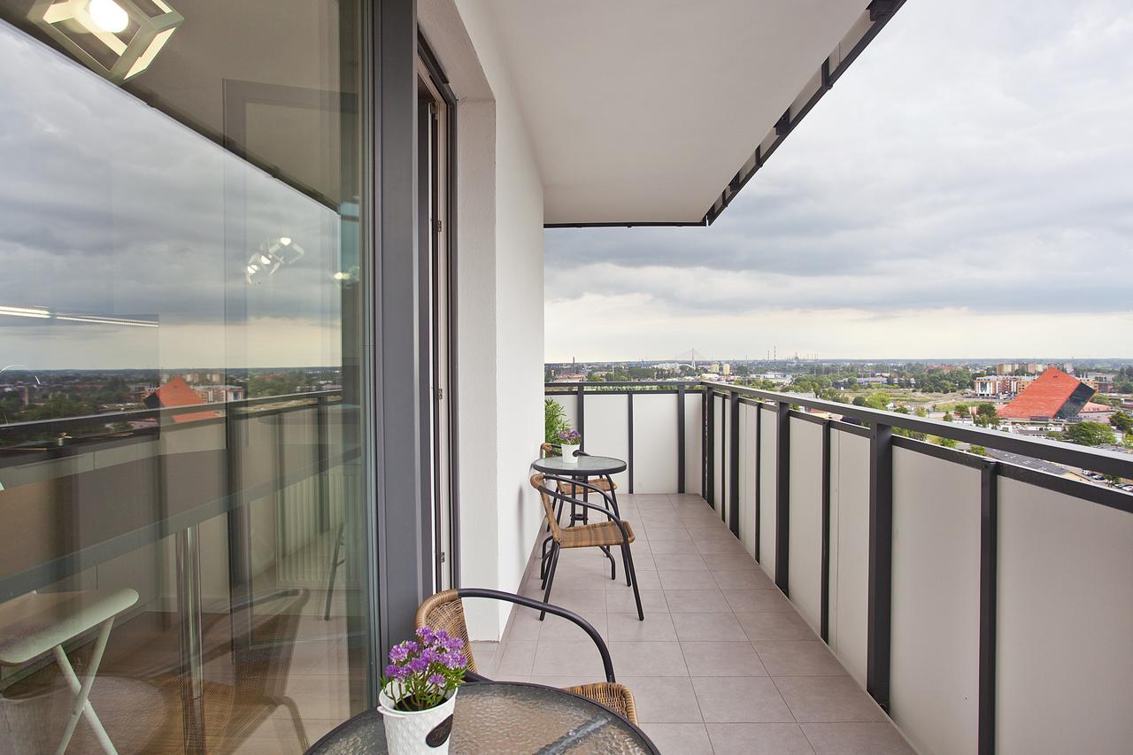 Ms Apartments Sky Tower VII Gdańsk Kültér fotó